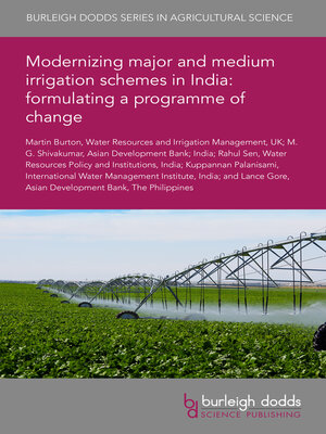 cover image of Modernizing Major and Medium Irrigation Schemes in India